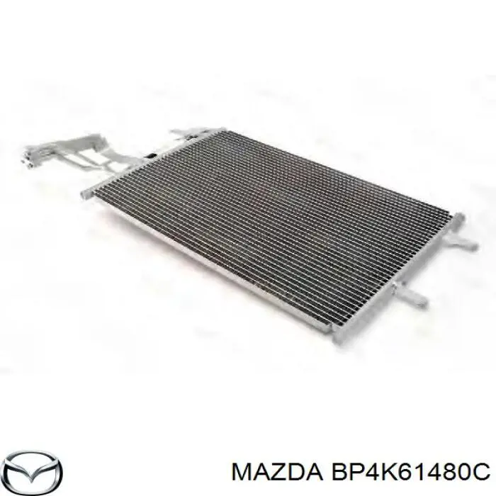 Радіатор кондиціонера BP4K61480C Mazda