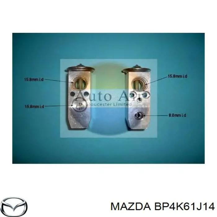 BP4K61J14 Mazda клапан trv, кондиціонера