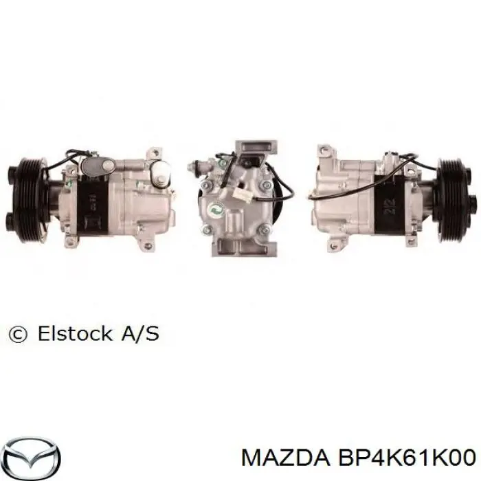 Компресор кондиціонера H12A1AS4EY Mazda