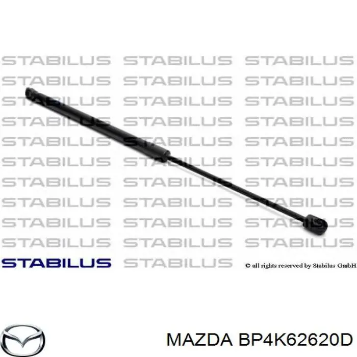 Амортизатор двері задньої Mazda BP4K62620D ціна, від 9.09 USD