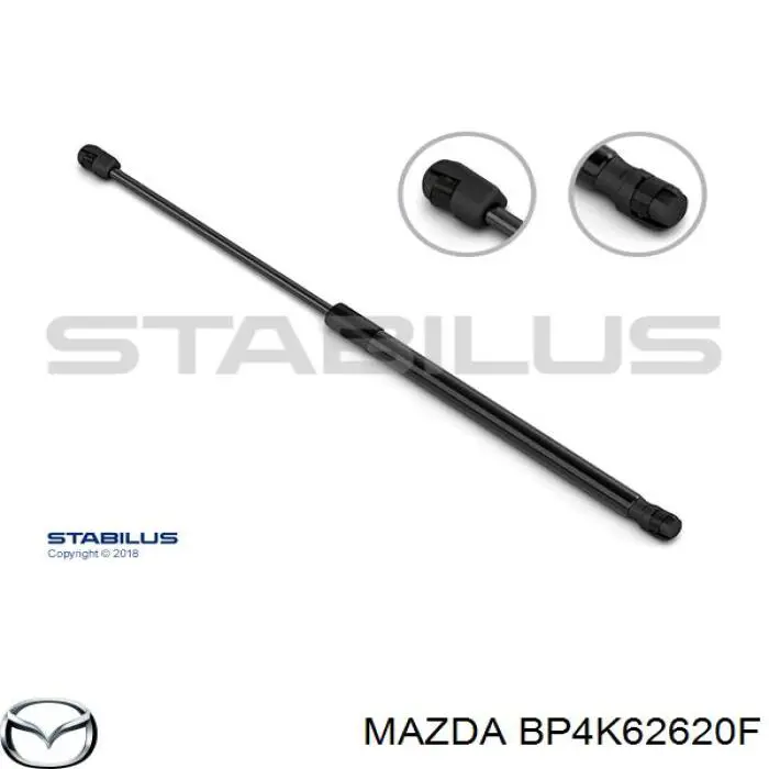 Купити BP4K62620F Mazda Амортизатор двері багажника