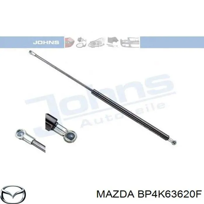 BP4K63620F Mazda амортизатор кришки багажника/ двері 3/5-ї задньої