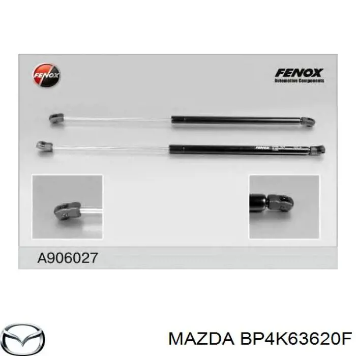 Купити BP4K63620F Mazda Амортизатор двері багажника