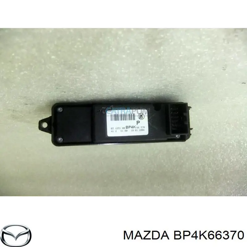 Кнопка вмикання двигуна склопідіймача передня права Mazda BP4K66370 ціна, від 6.19 USD