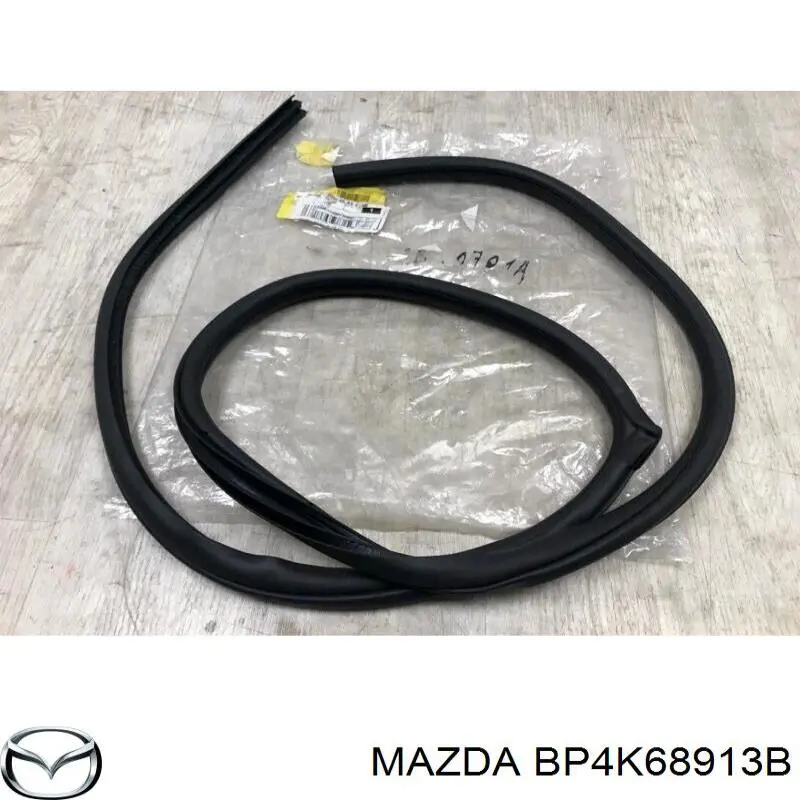 Ущільнювач дверей задніх, правих (на кузові) Mazda BP4K68913B ціна, від 6.33 USD