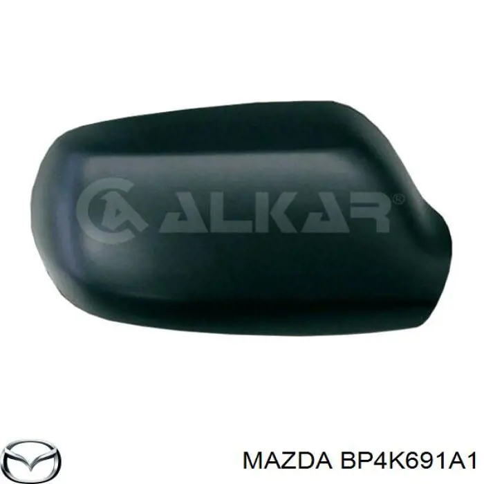 Накладка правого дзеркала заднього виду Mazda BP4K691A1 ціна, від 18.03 USD