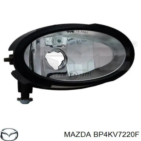 Фара протитуманна (TUNING) (комплект з 2шт.) Mazda BP4KV7220F ціна, від 7.18 USD