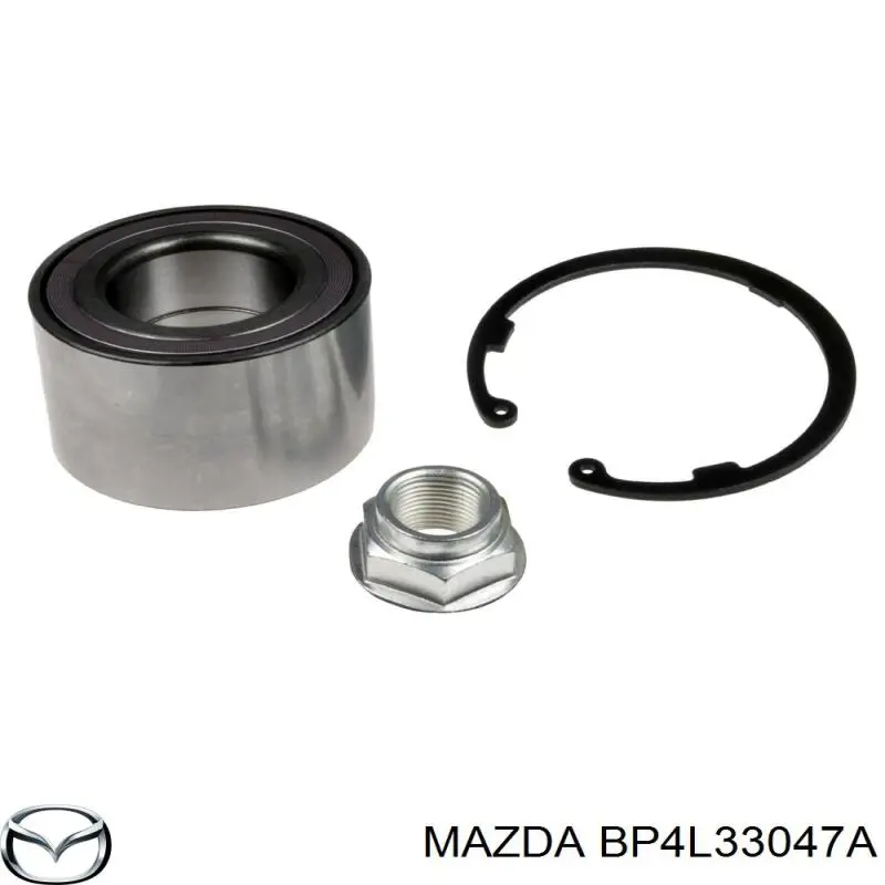 Підшипник маточини передньої BP4L33047A Mazda