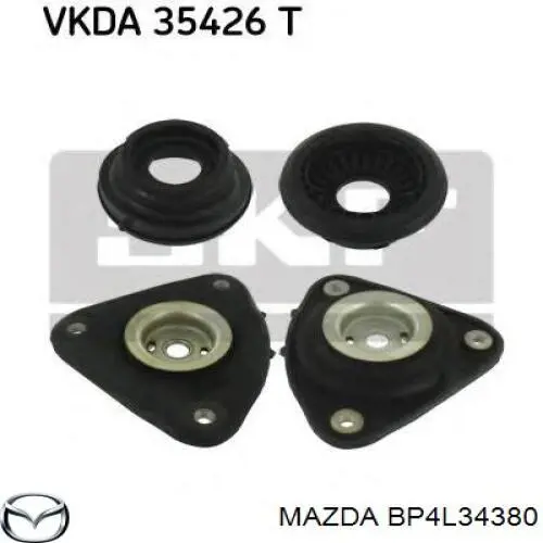 Опора стійки амортизатора переднього Mazda BP4L34380 ціна, від 13.87 USD