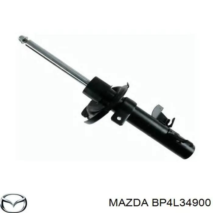 Амортизатор передній, лівий BP4L34900 Mazda