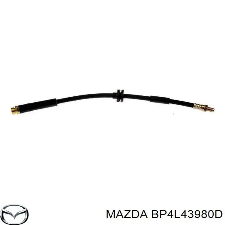 Купити BP4L43980D Mazda Шланг гальмівний задній