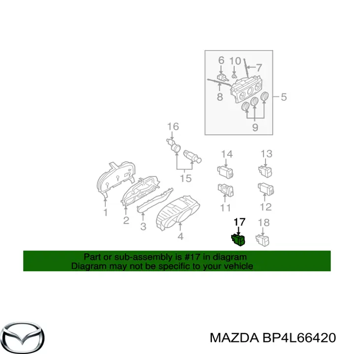  BP4L66420 Mazda