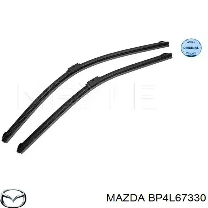 Щітка-двірник лобового скла, пасажирська Mazda BP4L67330 ціна, від 10.91 USD