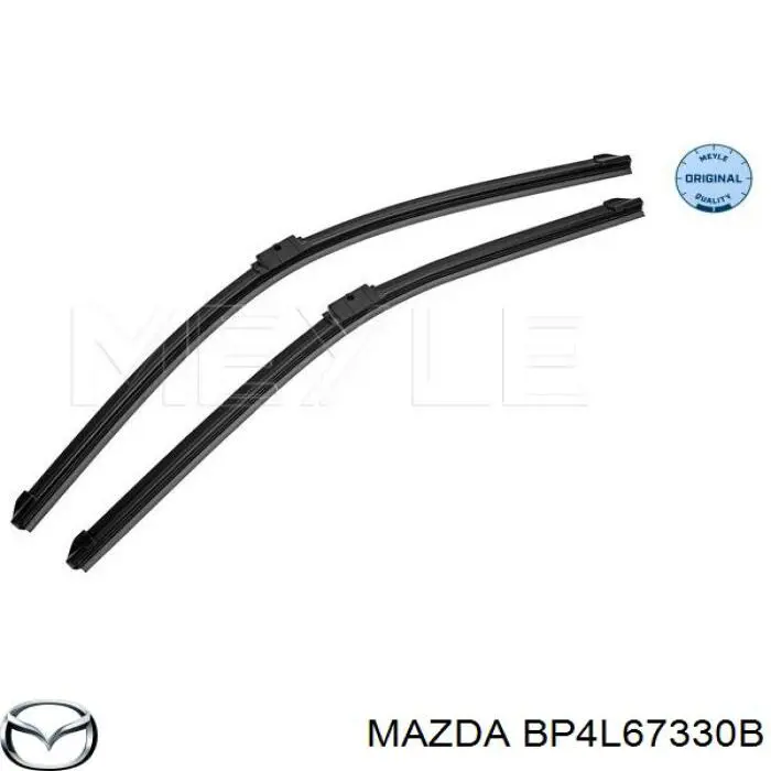 Щітка-двірник лобового скла, комплект з 2-х шт. Mazda BP4L67330B ціна, від 20.61 USD