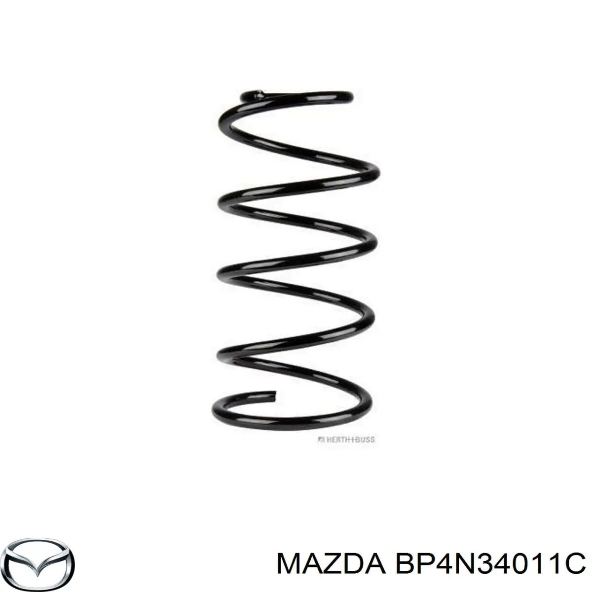 Пружина передня Mazda BP4N34011C ціна, від 27.66 USD