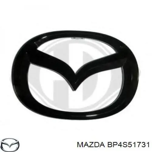 Емблема решітки радіатора BP4S51731 Mazda