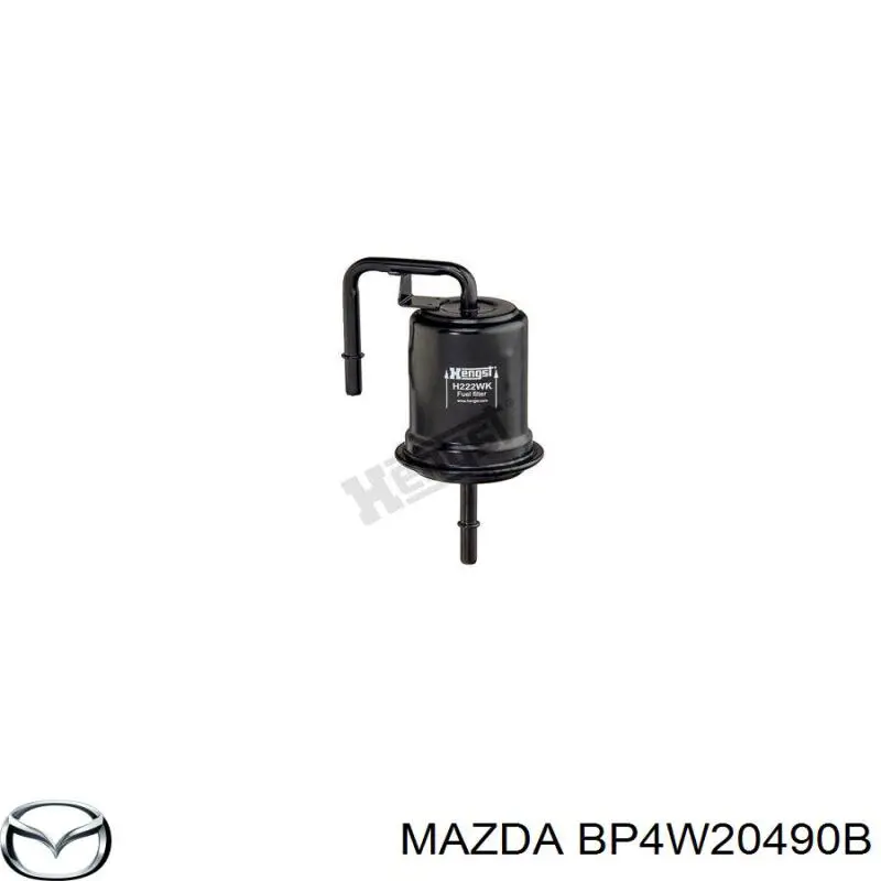Фільтр тонкого очищення палива Mazda BP4W20490B ціна, від 25.50 USD