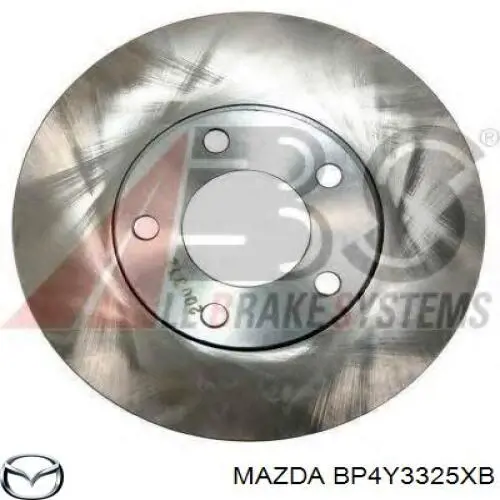BP4Y3325XB Mazda диск гальмівний передній