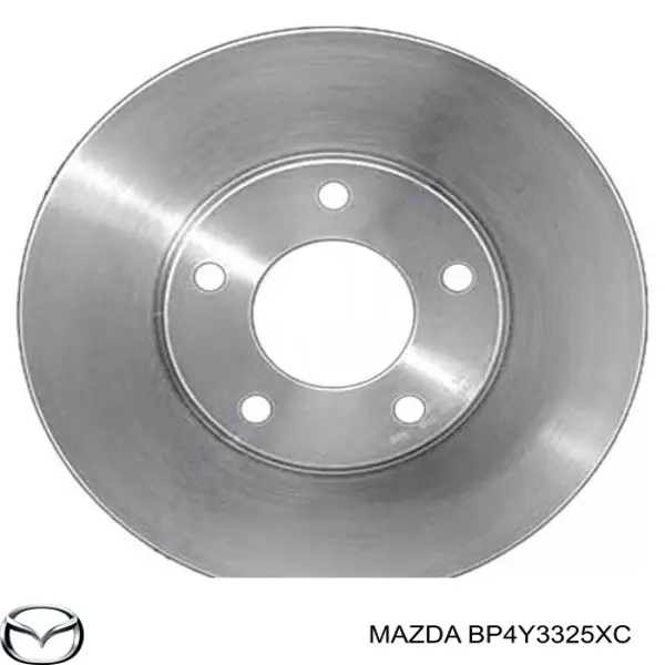 Диск переднього гальма Mazda BP4Y3325XC ціна, від 40.78 USD
