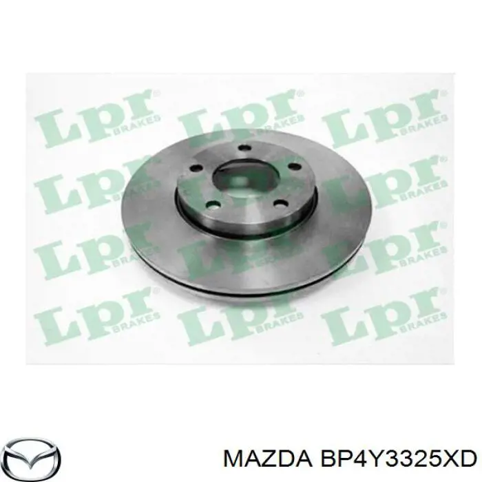 Купити BP4Y3325XD Mazda Ротор гальмівний