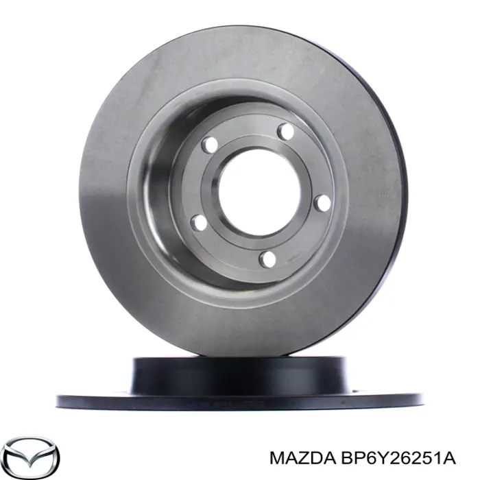 Задні дискові гальма Mazda BP6Y26251A ціна, від 29.15 USD