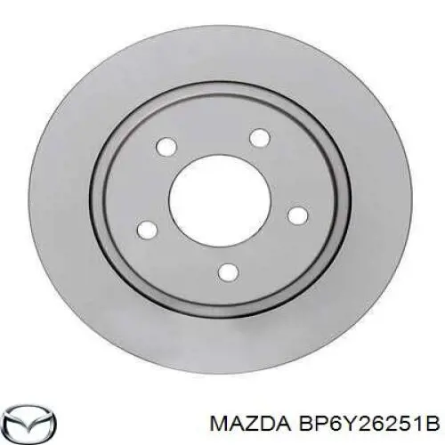 Задні дискові гальма Mazda BP6Y26251B ціна, від 35.14 USD
