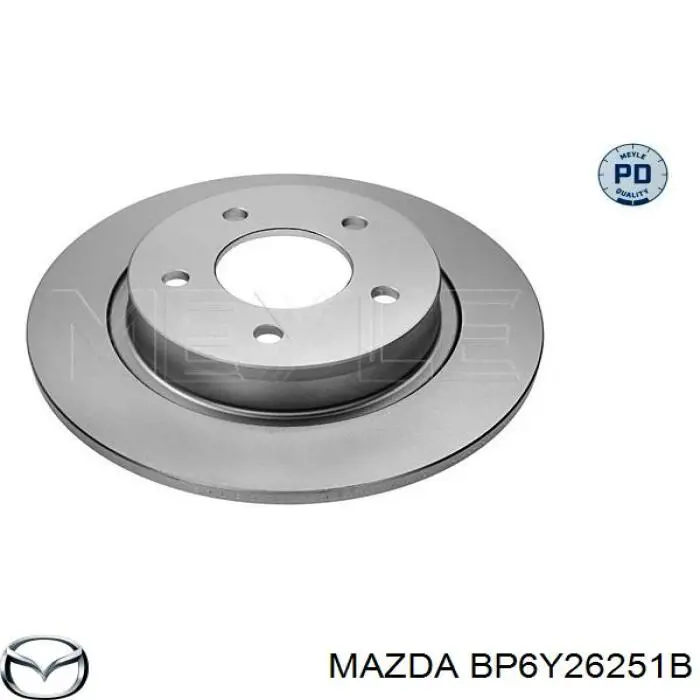 BP6Y26251B Mazda Дискові гальма