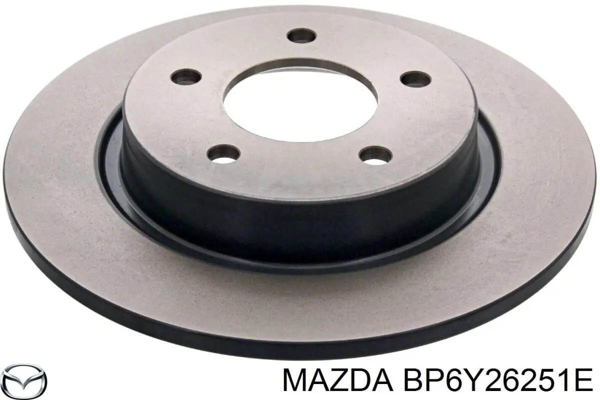 Купити BP6Y26251E Mazda Диск заднього гальма