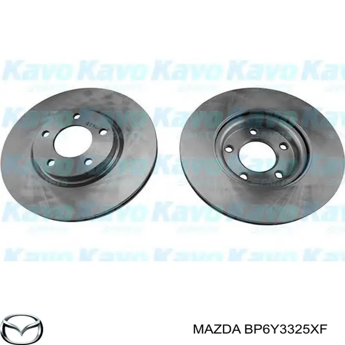 Гальмівні диски передні BP6Y3325XF Mazda