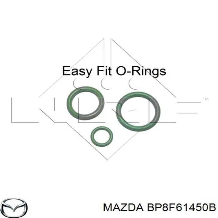Компресор системи кондиціювання Mazda BP8F61450B ціна, від 156.81 USD