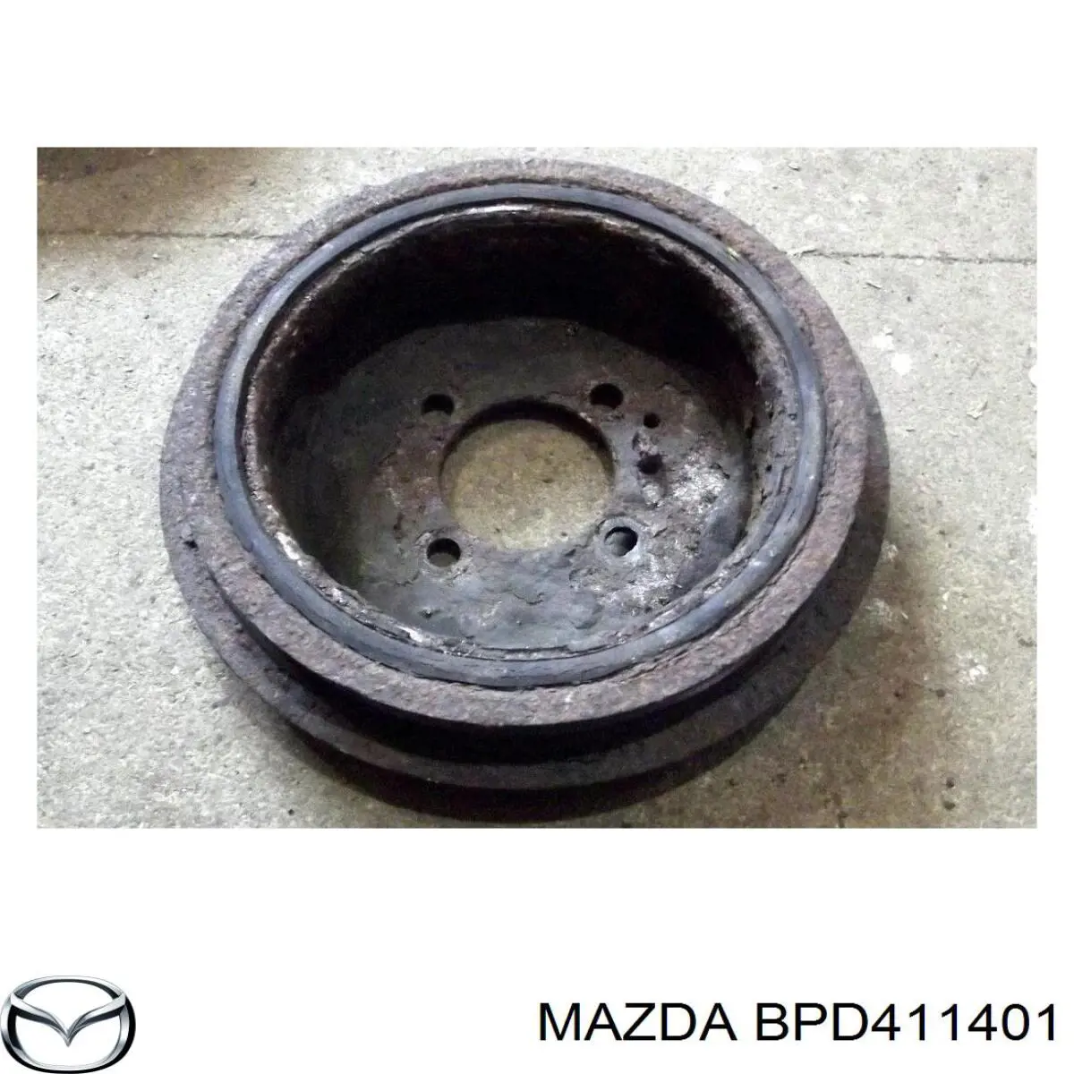 Шків колінвала BPD411401 Mazda