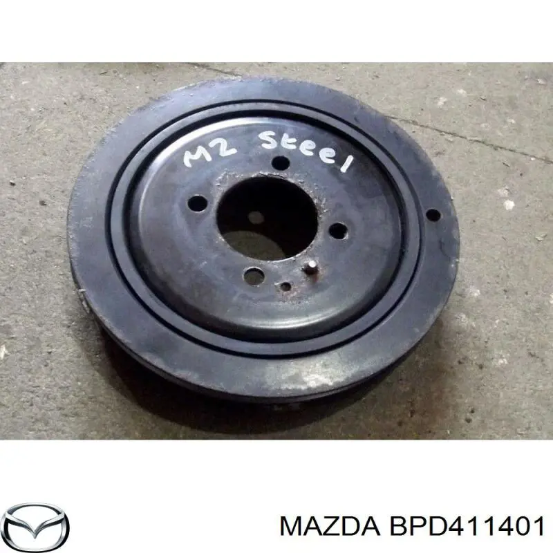 BPD411401 Mazda Демпфер колінвалу