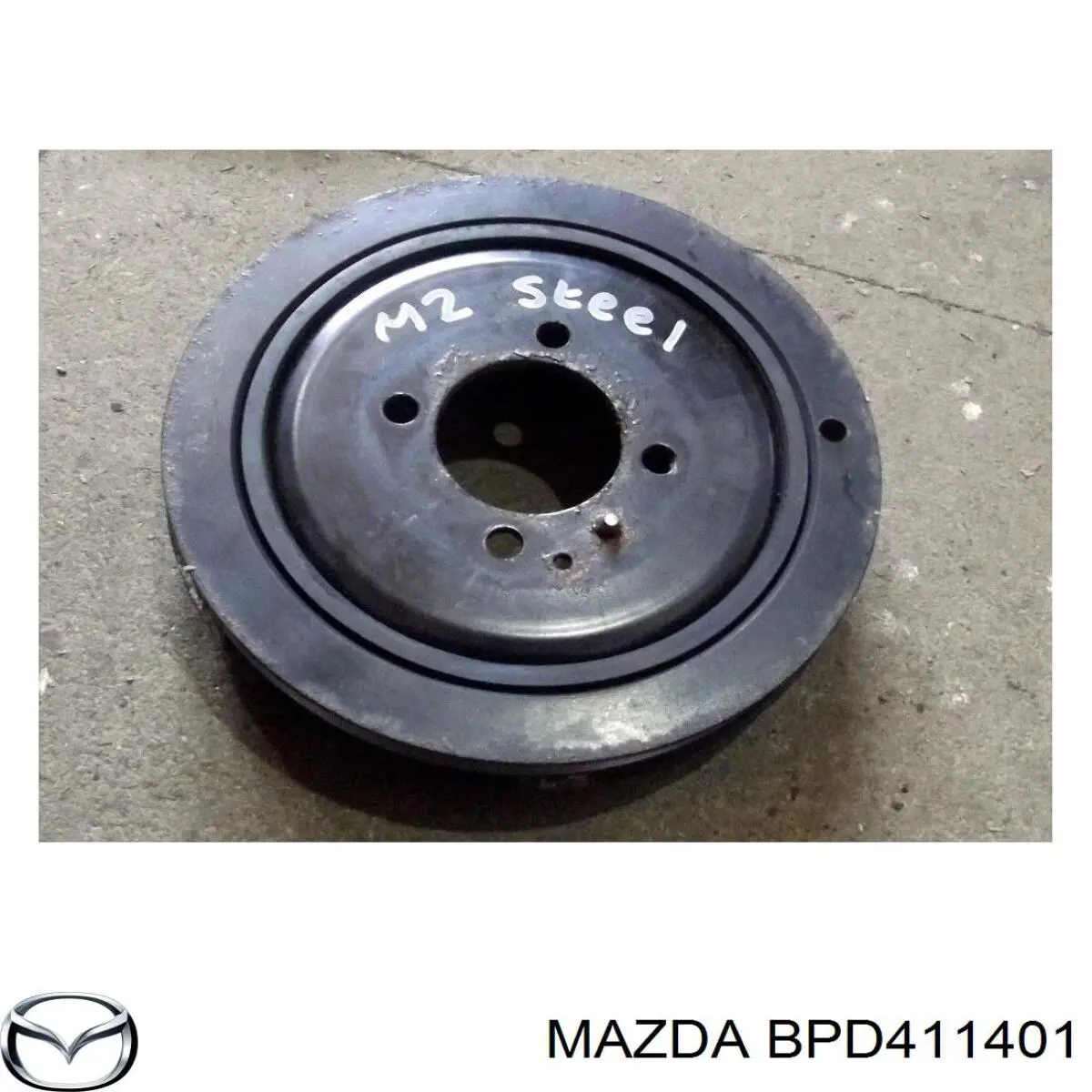 Купити BPD411401 Mazda Шків колінчастого вала