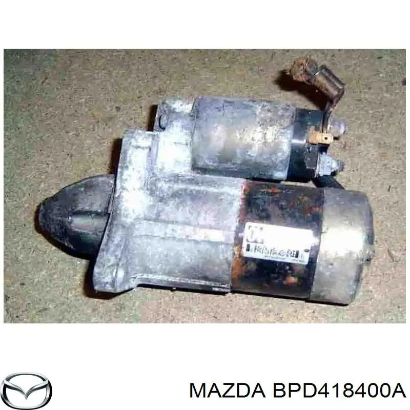 BPD418400A Mazda Стартер двигуна