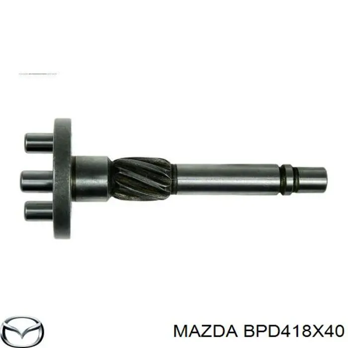 BPD418X40 Mazda Привід стартера бендикс