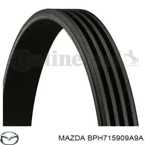 Купити BPH715909A9A Mazda Ремінь генератора