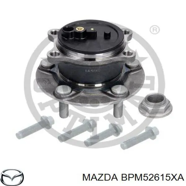 Маточини задніх коліс Mazda BPM52615XA ціна, від 12.70 USD
