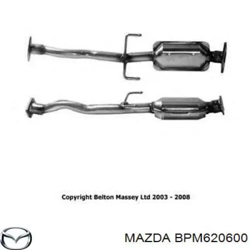 Конвертор-каталізатор (каталітичний нейтралізатор) Mazda 323 C V хетчбек (BA) (1994 - 1998) ціна, від 1202.25 USD