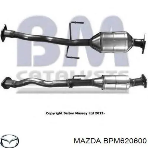  Каталізатор Mazda 323 