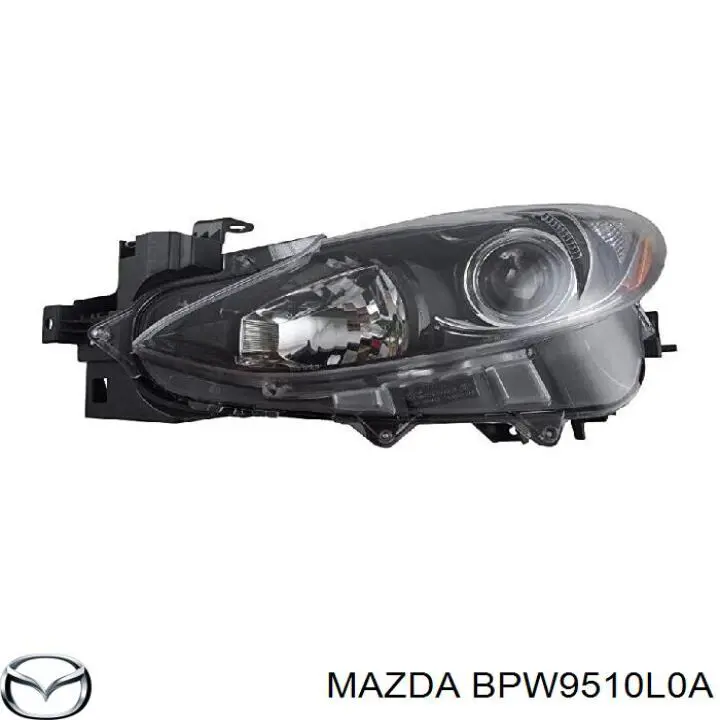 Фара ліва BPW9510L0A Mazda