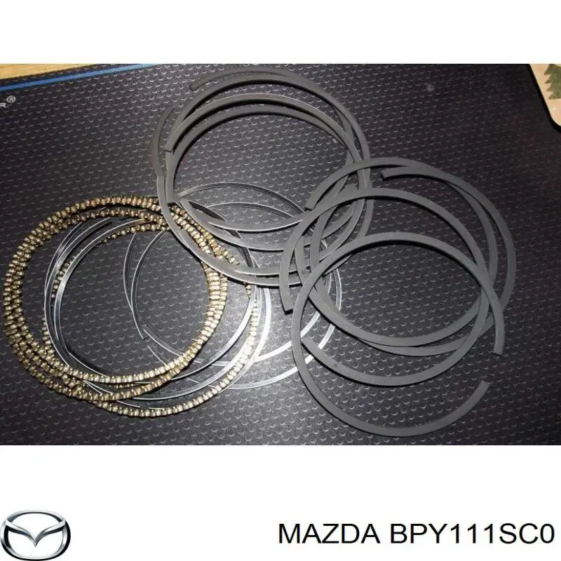 Поршні і шатуни Mazda BPY111SC0 ціна, від 27.92 USD