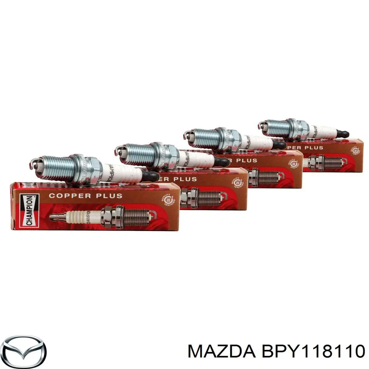 Свічки автомобільні Mazda BPY118110 ціна, від 3.39 USD
