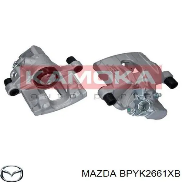 BPYK2661XB Mazda супорт гальмівний задній правий