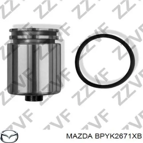 Супорт гальмівний задній лівий Mazda BPYK2671XB ціна, від 42.66 USD