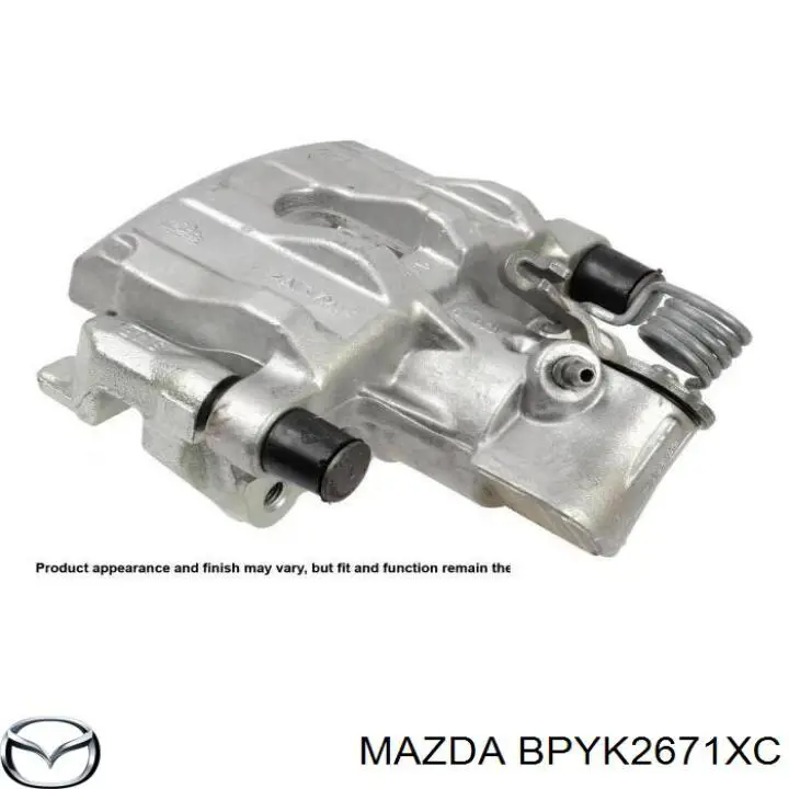 BPYK2671XC Mazda супорт гальмівний задній лівий