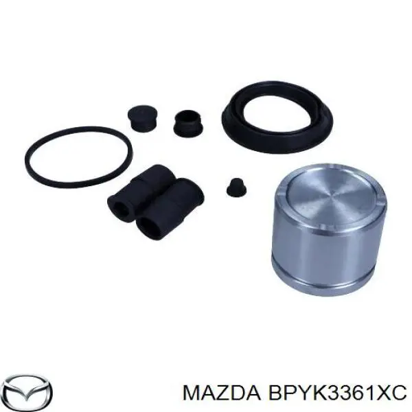 Супорт гальмівний передній правий Mazda BPYK3361XC ціна, від 15.80 USD