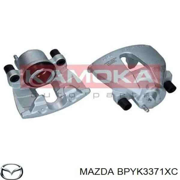 Супорт гальмівний передній лівий Mazda BPYK3371XC ціна, від 15.20 USD