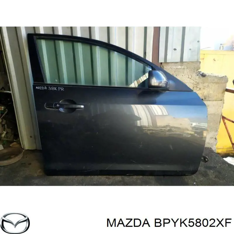 BPYK5802XA Mazda двері передні, праві