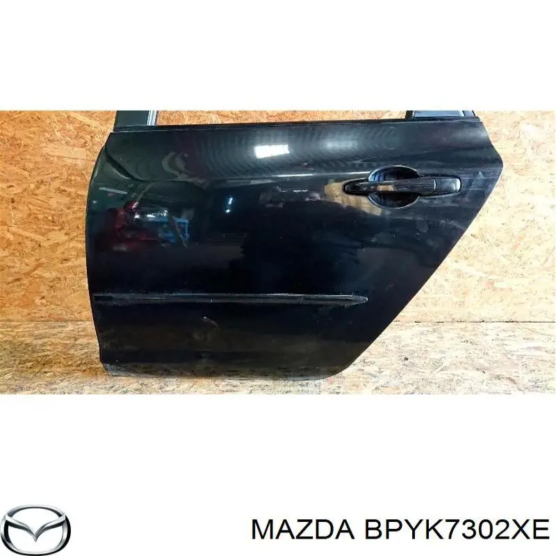 Двері задні, ліві Mazda 3 (BK14) (Мазда 3)