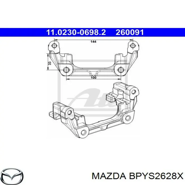  BPYS2628X Mazda